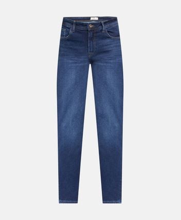 Straight-leg jeans