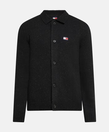 Wool-blend cardigan