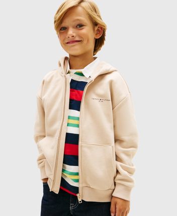 Hooded sweat jacket