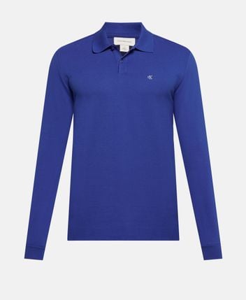 Long-sleeved polo shirt