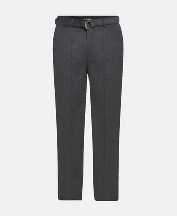 Wool-blend trousers