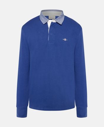 Long-sleeved polo shirt