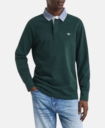 Knitted polo shirt