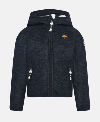 Hooded cardigan
