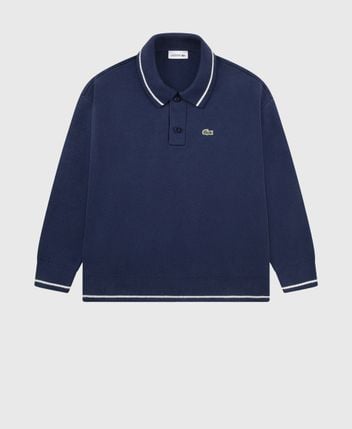 Long-sleeved polo shirt