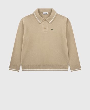 Long-sleeved polo shirt