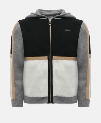 Hooded cardigan