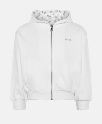 Hooded sweat jacket