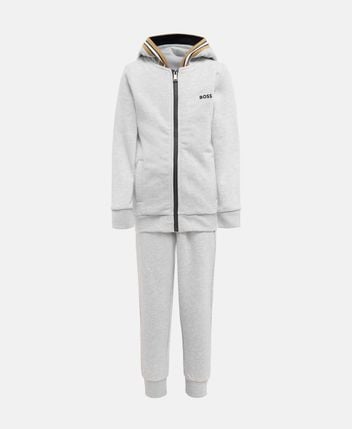 Sweat jacket and trousers