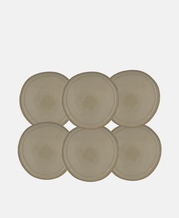 Plates, set of 6 Dune