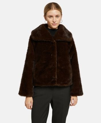 Faux fur jacket Retro