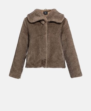 Faux fur jacket Retro