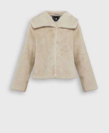 Faux fur jacket Retro