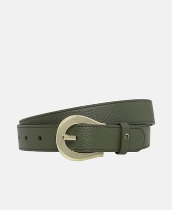 Leather belt