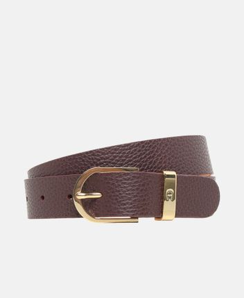 Leather belt