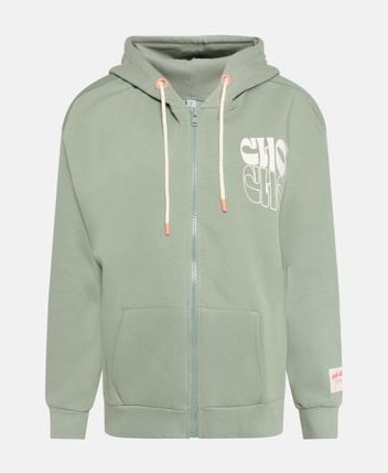 Hooded sweat jacket