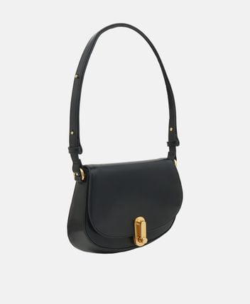Leather shoulder bag