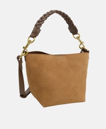 Leather bucketbag Seleeni