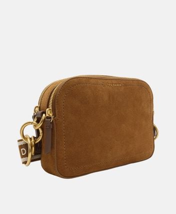 Leather cross body bag Shayane