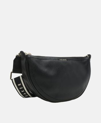 Leather cross body bag