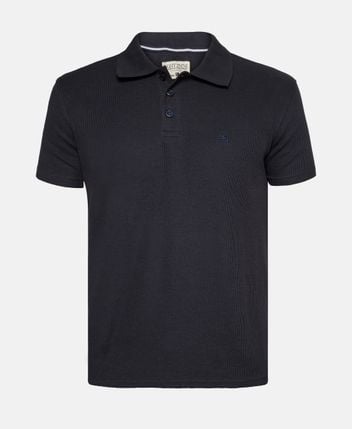 Knitted polo shirt