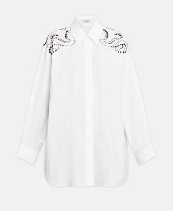 Long-sleeved blouse