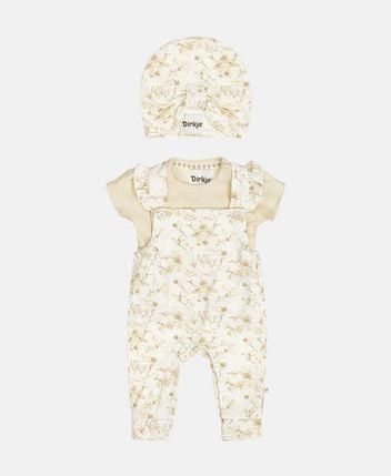 Shirt and dungarees set