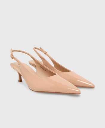 Slingback pumps