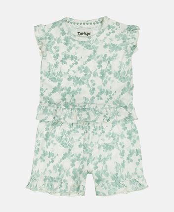 Blouse and shorts set