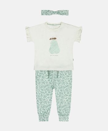 Shirt, pants and hairband set