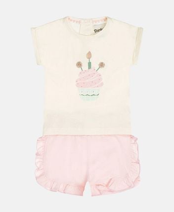 T-shirt and shorts set