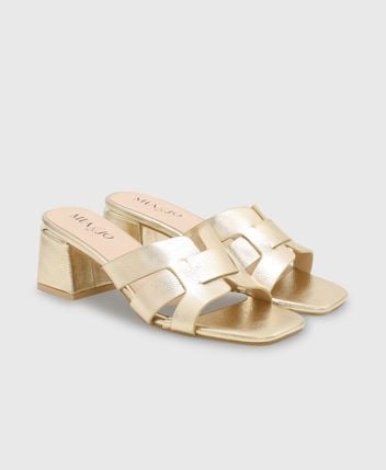Heeled sandals