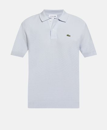 Knitted polo shirt