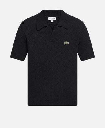 Knitted polo shirt