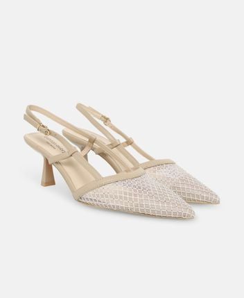 Slingback pumps