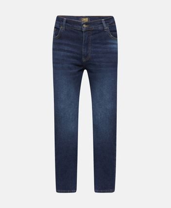 Straight-leg jeans
