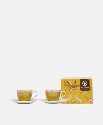 Espresso cup and saucer