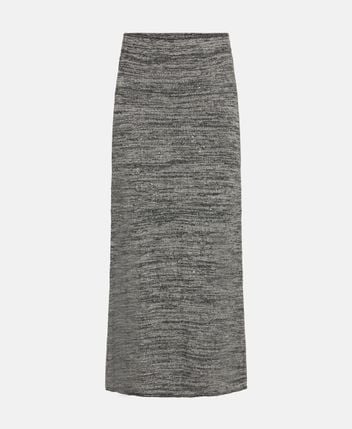 Cashmere-blend skirt