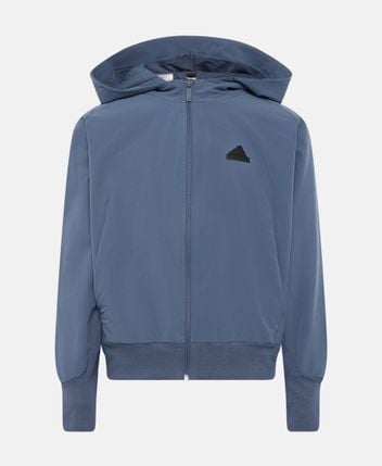 Hooded sweat jacket