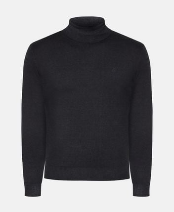 Wool-blend pullover