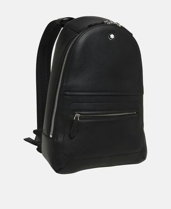 Leather backpack