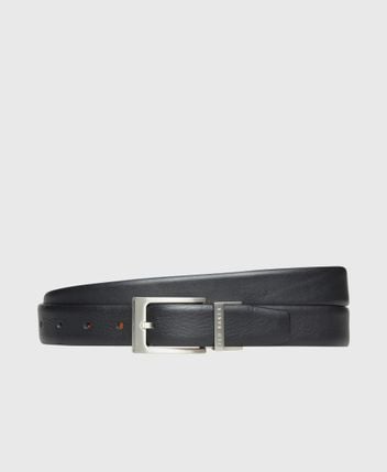 Reversible leather belt