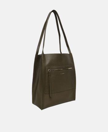 Leather tote bag Taala