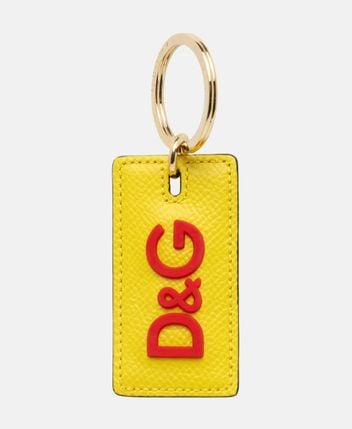 Leather keychain
