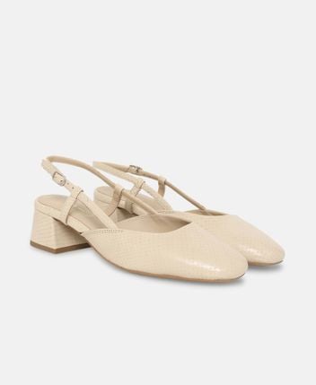 Slingback pumps
