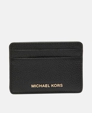 Leather card holder Jet set