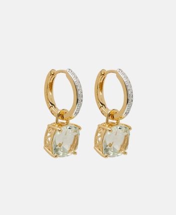 Lab-Grown Diamond Hoop Earrings