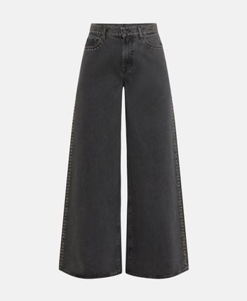 Wide leg jeans