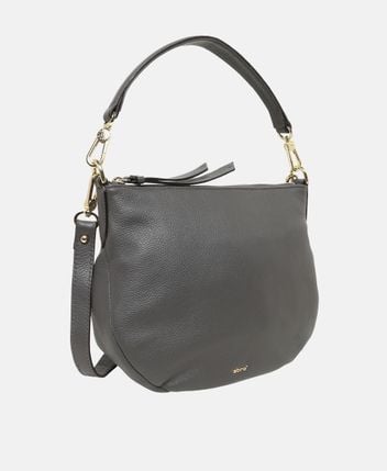 Leather shoulder bag