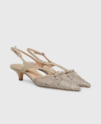Slingback pumps